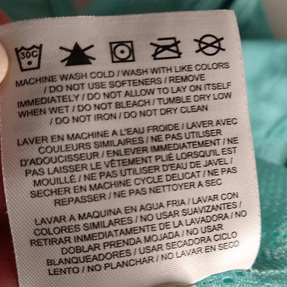 Nike Dri-Fit teal racerback tank - Picture 9 of 9